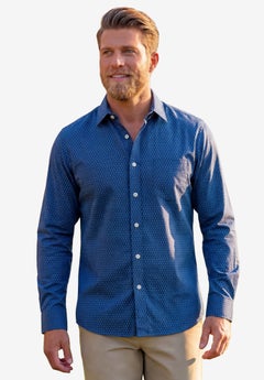 no tuck dress shirts big and tall KingSize Men's Big & Tall The No-Tuck Casual Shirt