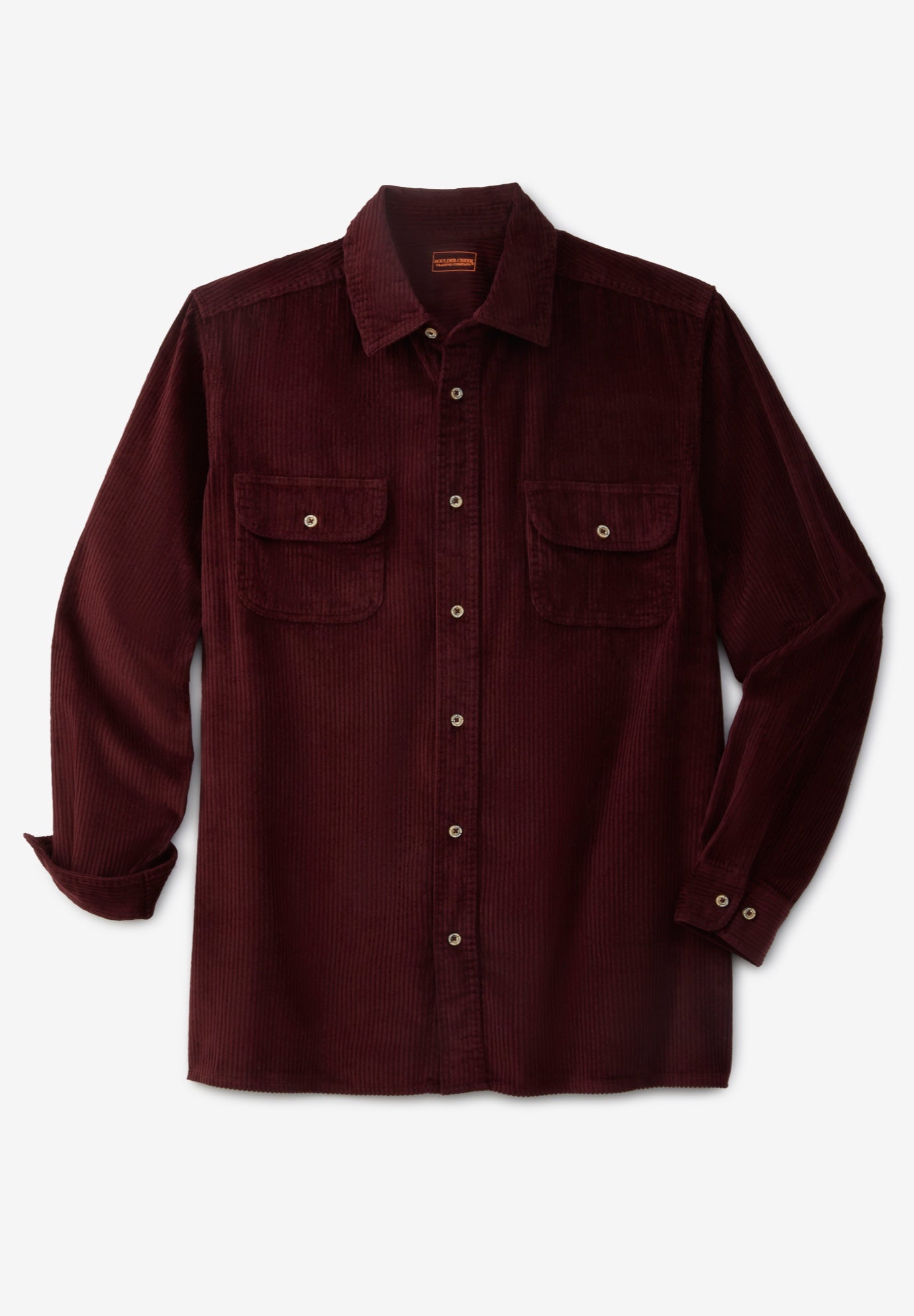 Long-Sleeve Corduroy Shirt image number 0