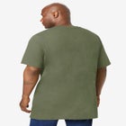 Heavyweight Longer-Length Pocket Crewneck T-Shirt image number null