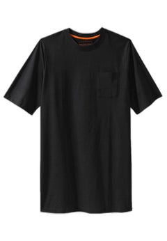 Heavyweight Longer-Length Pocket Crewneck T-Shirt