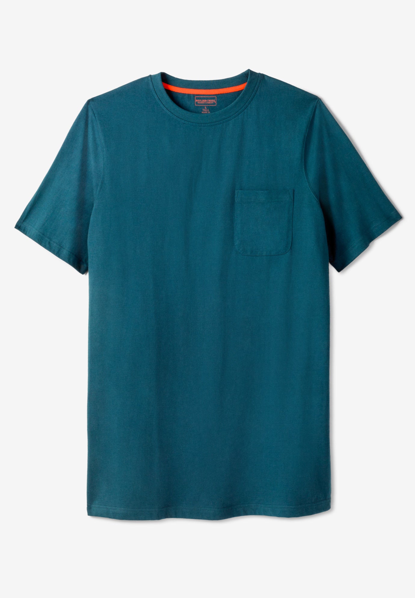 Boulder Creek by KingSize Men’s Big & Tall Heavyweight Longer-Length Pocket