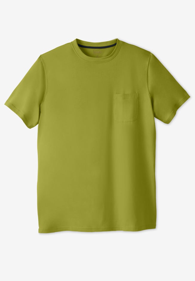Heavyweight Longer-Length Pocket Crewneck T-Shirt image number null