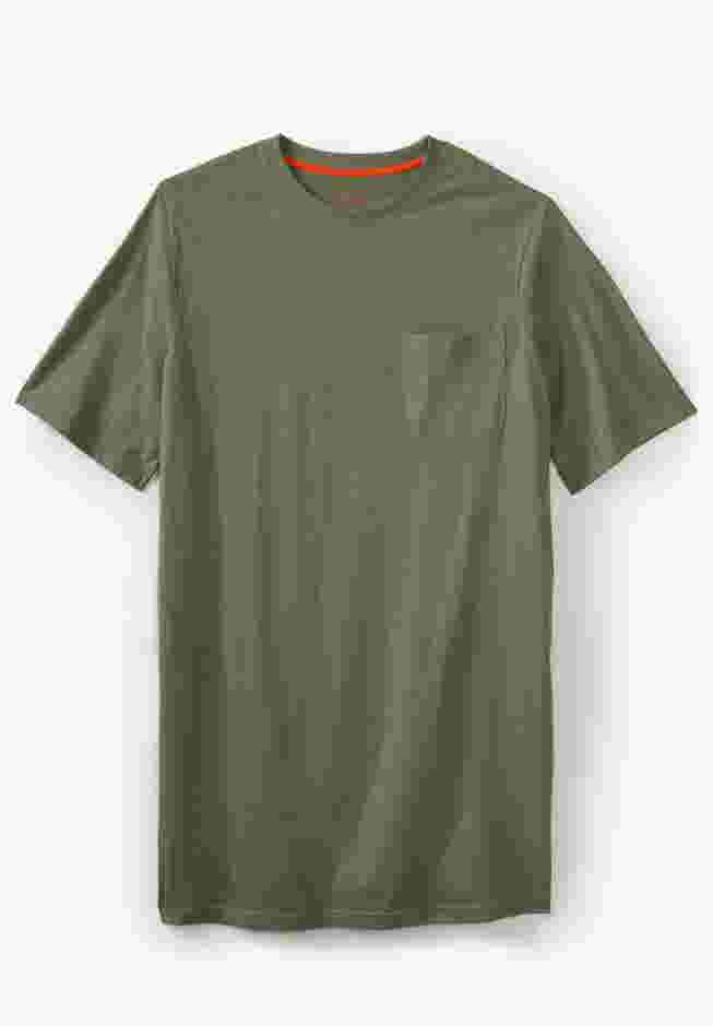 Heavyweight Longer-Length Pocket Crewneck T-Shirt image number 0
