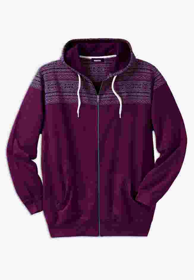 French Terry Snow Lodge Hoodie image number 0