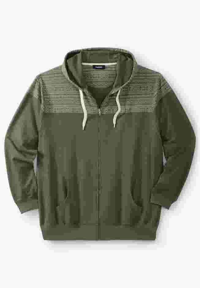 French Terry Snow Lodge Hoodie image number 0