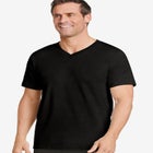 V-neck short sleeve tees, 2-Pack image number null