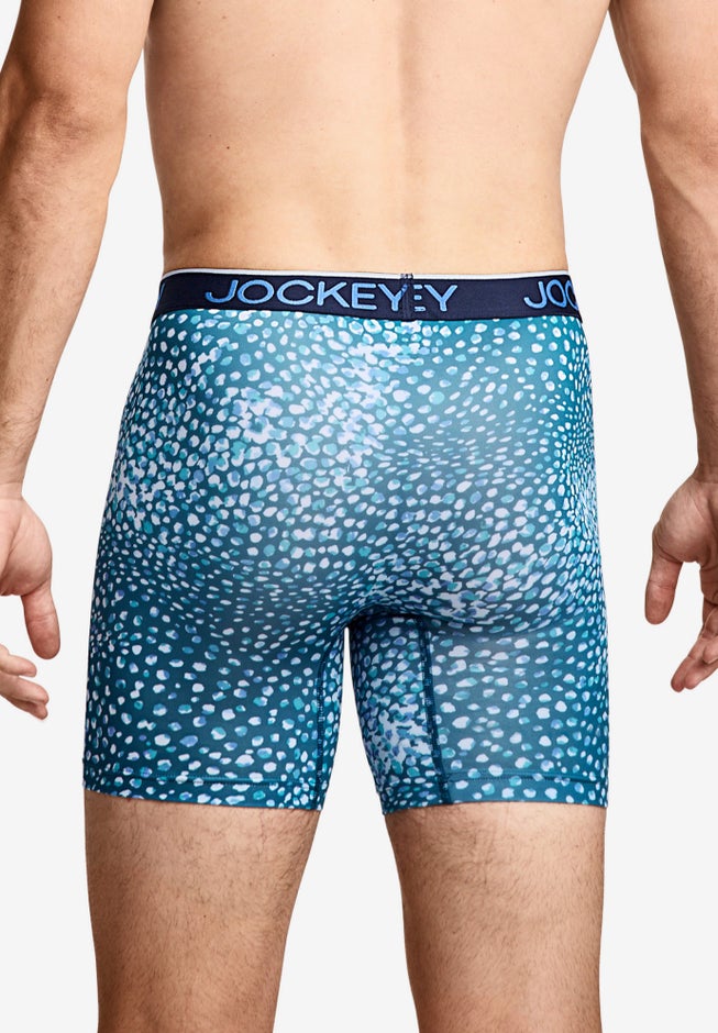 Chafe Proof Microfiber Boxer Briefs, 2-Pack image number 2