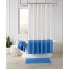 BH Studio Colorblock Shower Curtain 14 pc Set image number null