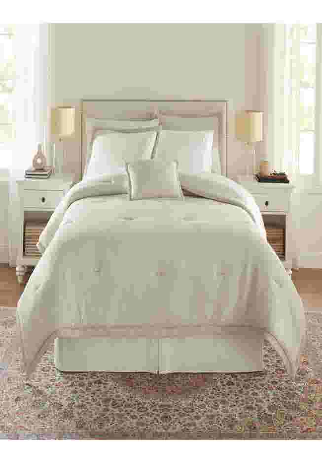 4-pc Textured Comforter Set image number 0