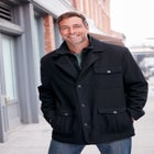 Multi-pocket Wool Inset Jacket image number null