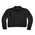 Shaker Knit Zip-Front Cardigan image number null