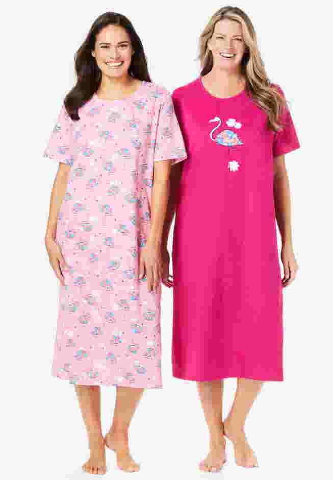 2-Pack Long Sleepshirts image number 0