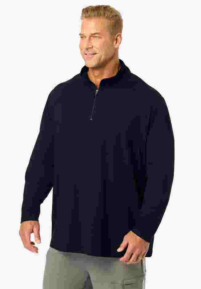 SuperSoft Jersey 1/4 Zip Pullover image number 4