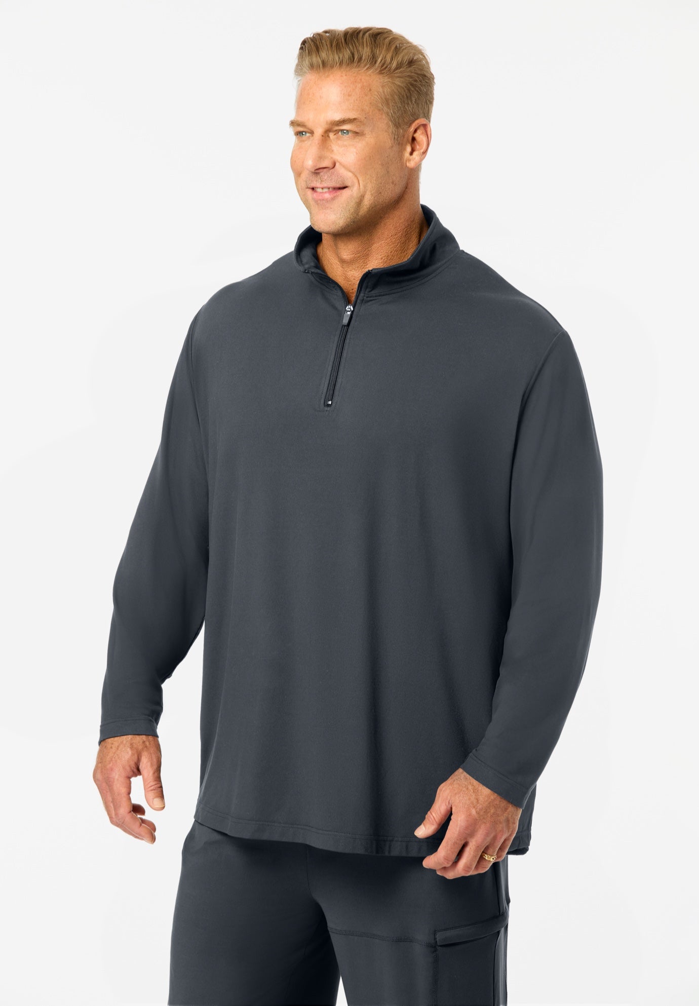 SuperSoft Jersey 1/4 Zip Pullover image number 0