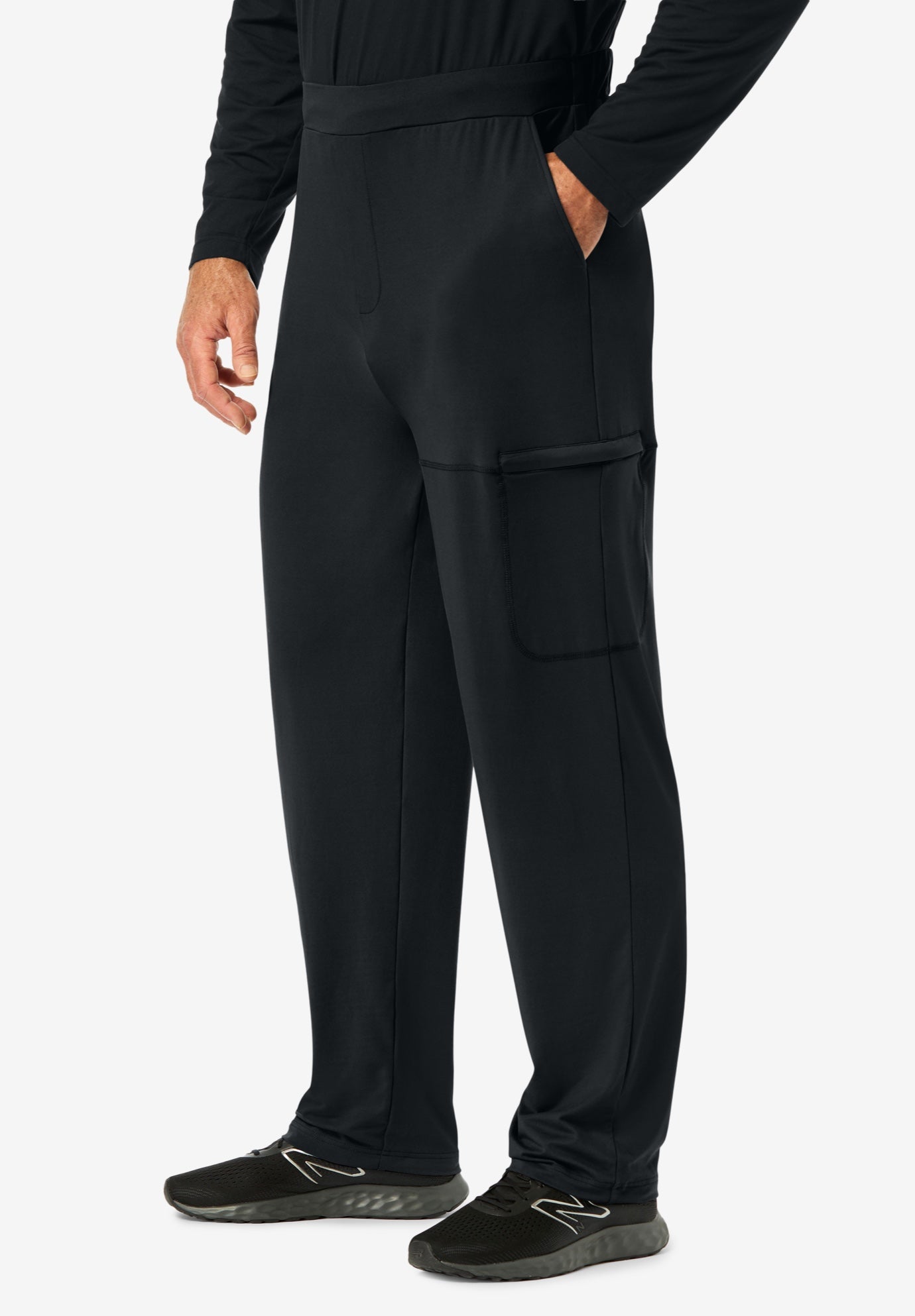 SuperSoft Jersey Performance Cargo Pants image number 2