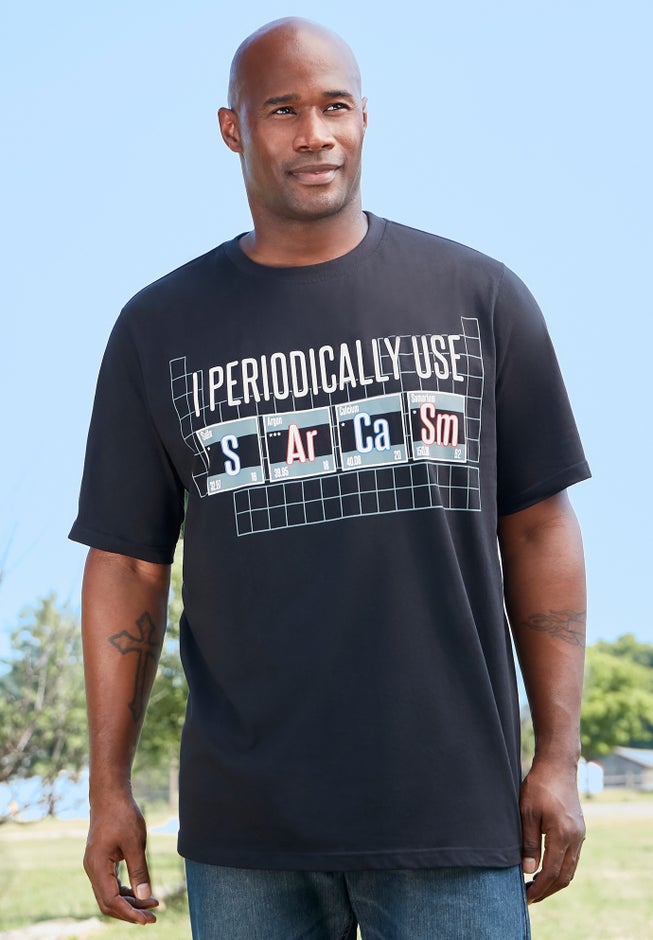 KingSize Slogan Graphic T-Shirt image number 1