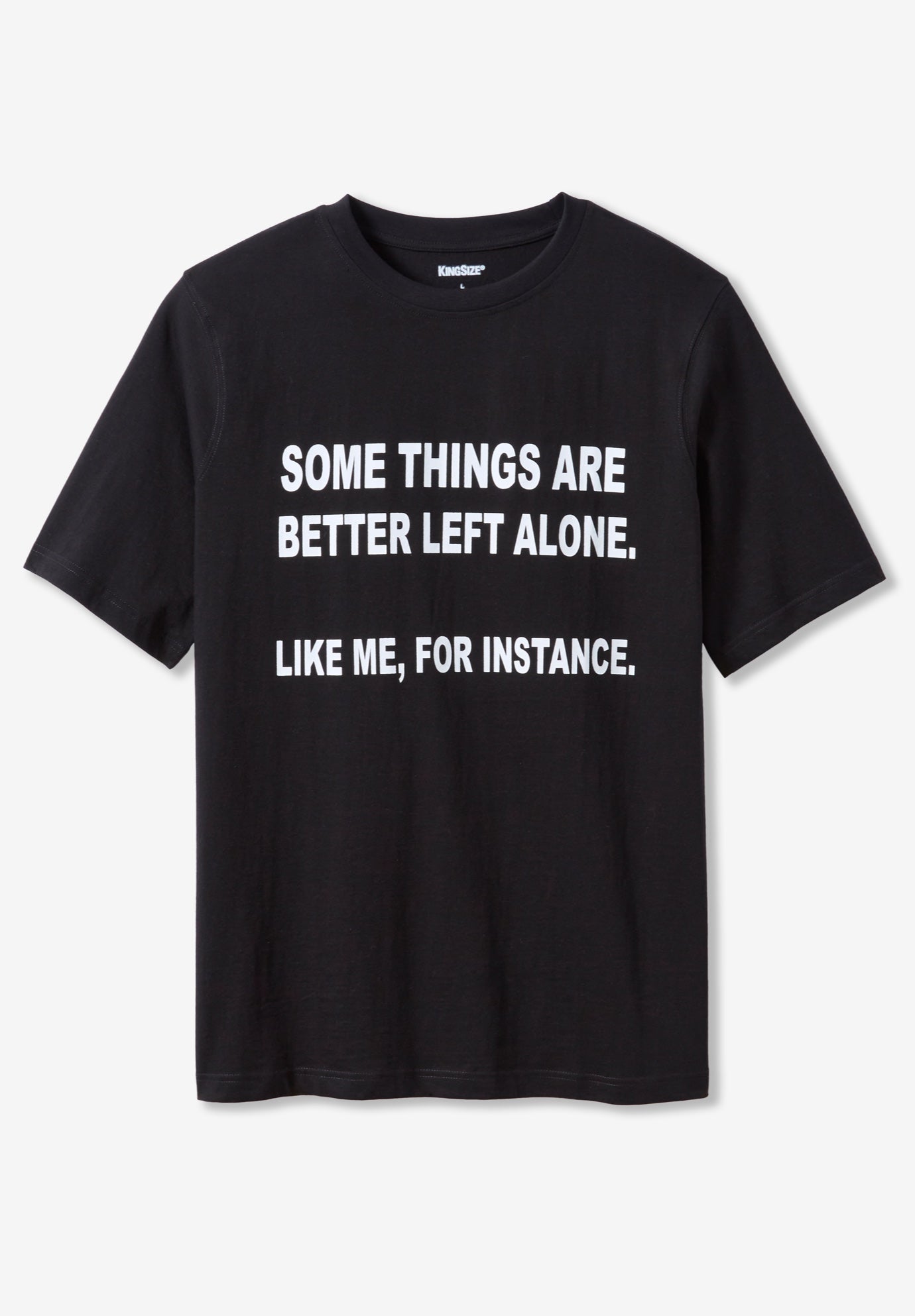 KingSize Slogan Graphic T-Shirt image number 0