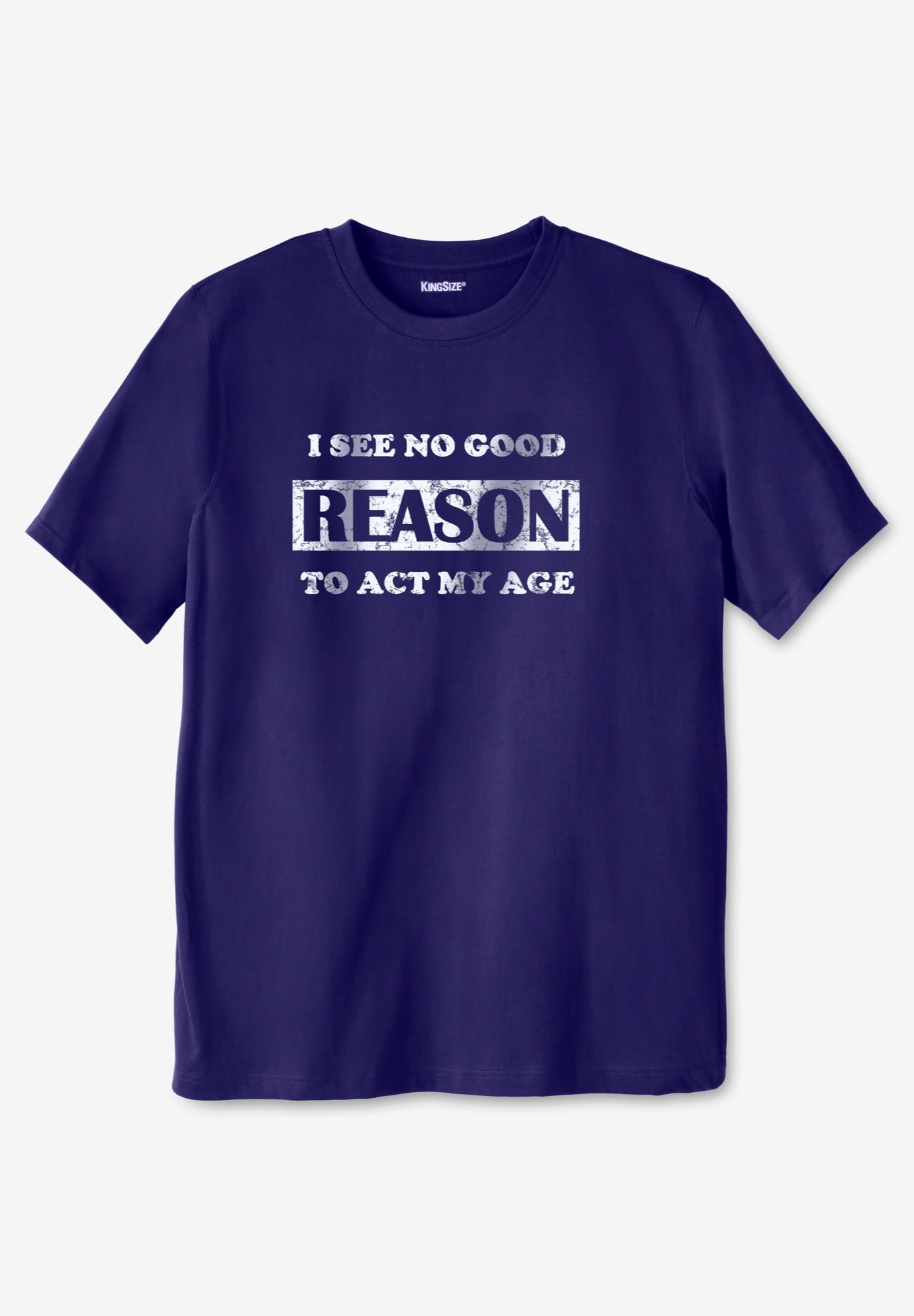 KingSize Slogan Graphic T-Shirt image number 0