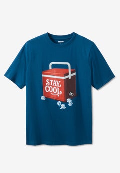 KingSize Slogan Graphic T-Shirt