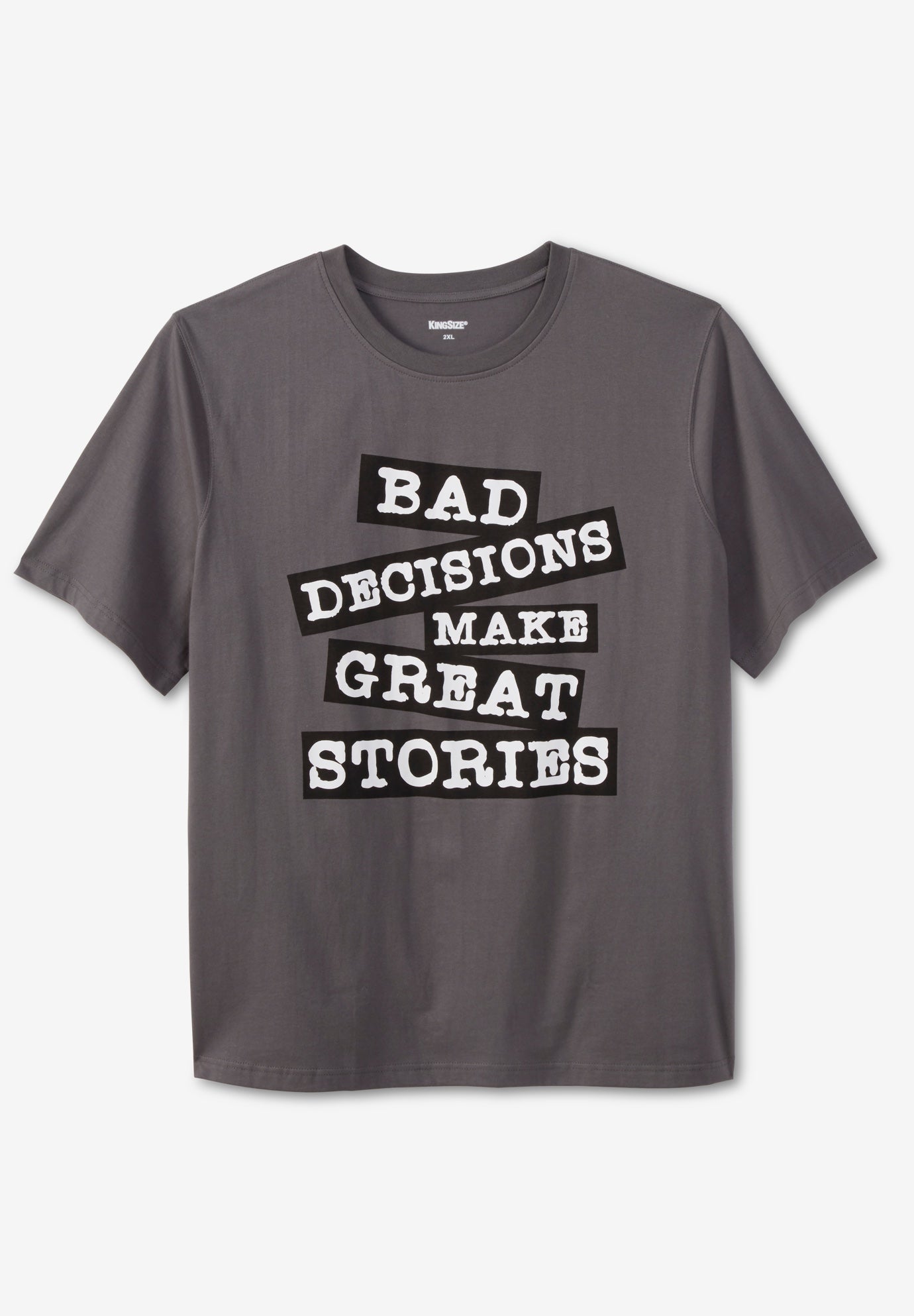 KingSize Slogan Graphic T-Shirt image number 0