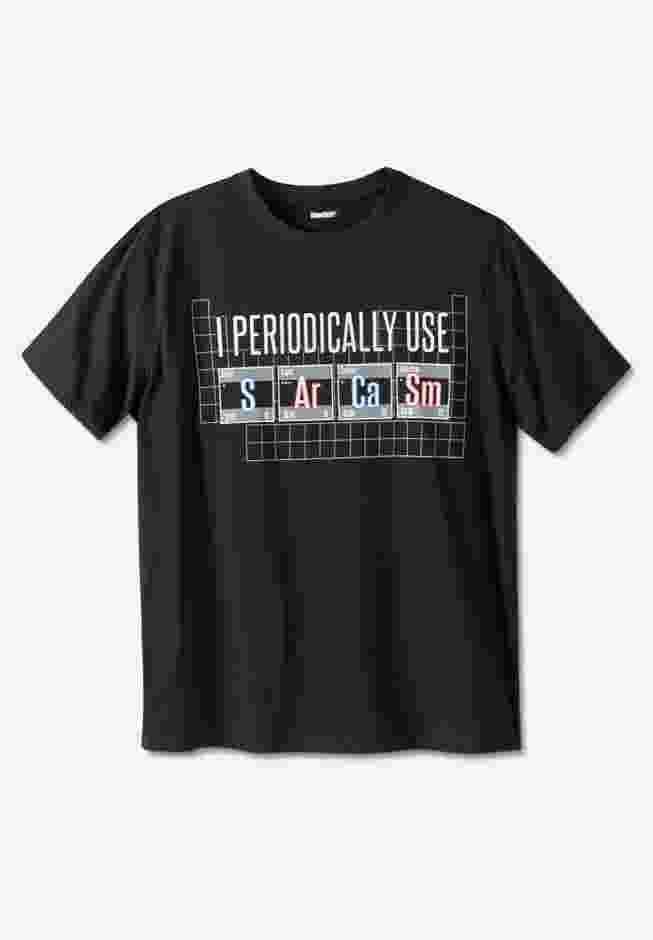 KingSize Slogan Graphic T-Shirt image number 0