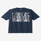 KingSize Slogan Graphic T-Shirt image number null