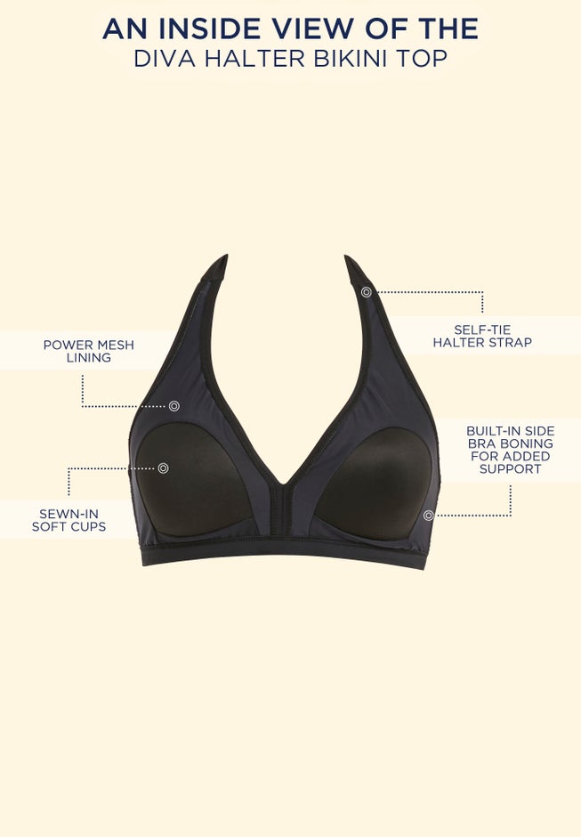 Diva Halter Bikini Top image number 4