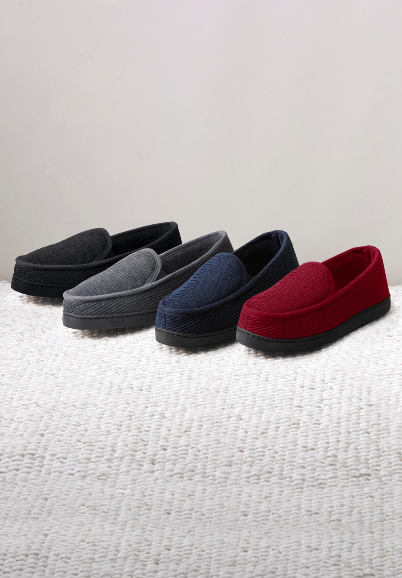 Cotton Corduroy Slippers image number 5