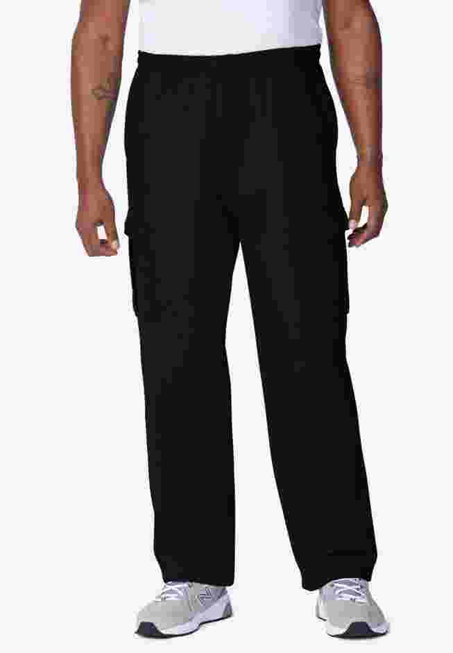 Fleece Cargo Sweatpants image number 4
