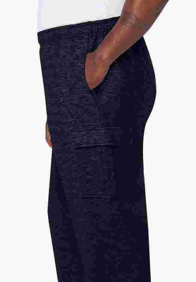Fleece Cargo Sweatpants image number 3
