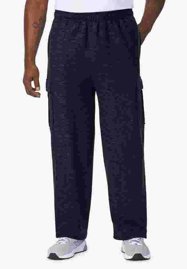 Fleece Cargo Sweatpants image number 0