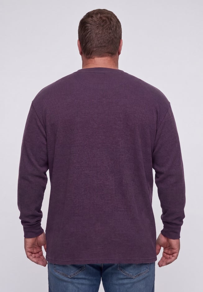 Thermal Pocket Longer-Length Henley image number 1