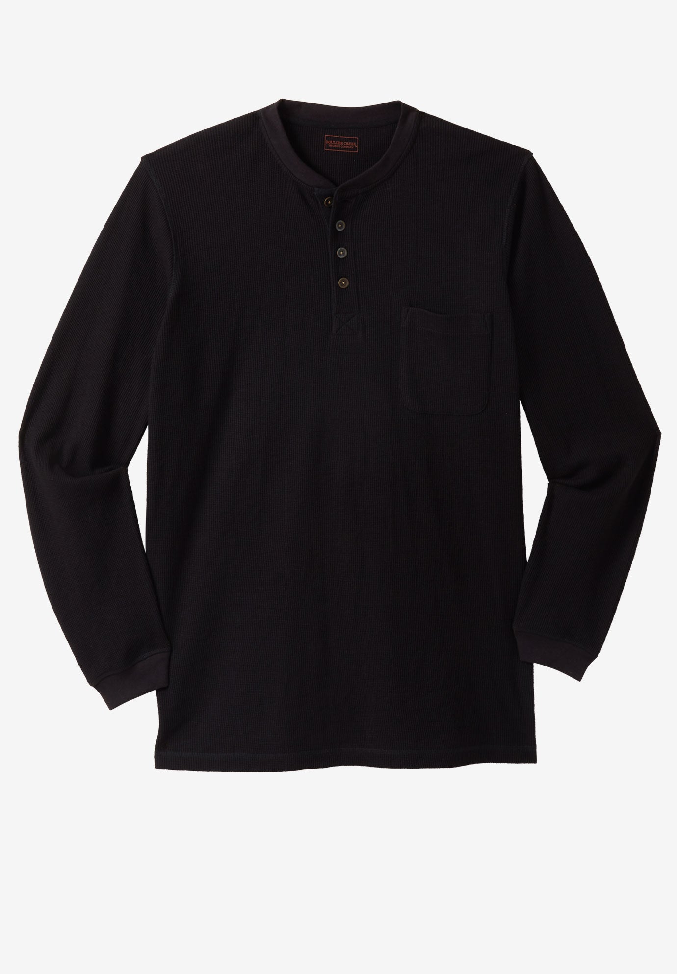Thermal Pocket Longer-Length Henley image number 0