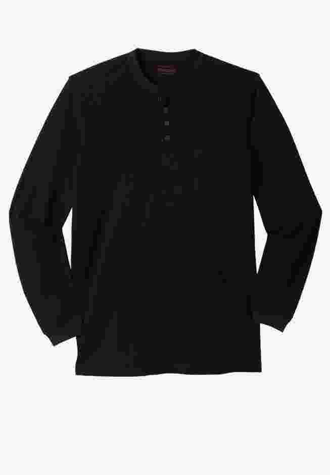 Thermal Pocket Longer-Length Henley image number 0