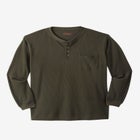 Thermal Pocket Longer-Length Henley image number null