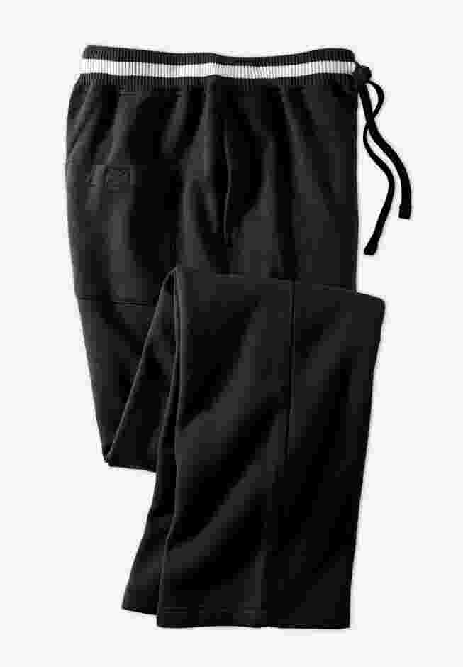 Coach's Collection Fleece Open Bottom Pants image number 0