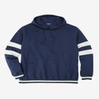 KingSize Coaches Collection Colorblocked Pullover Hoodie image number null