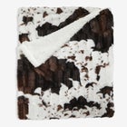 Faux Fur Animal Print Blanket image number 0