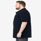 Longer-Length Shrink-Less™ Cotton Polo Shirt image number null