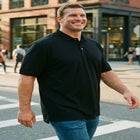 Shrink-Less&trade; Longer-Length Cotton Polo Shirt image number null