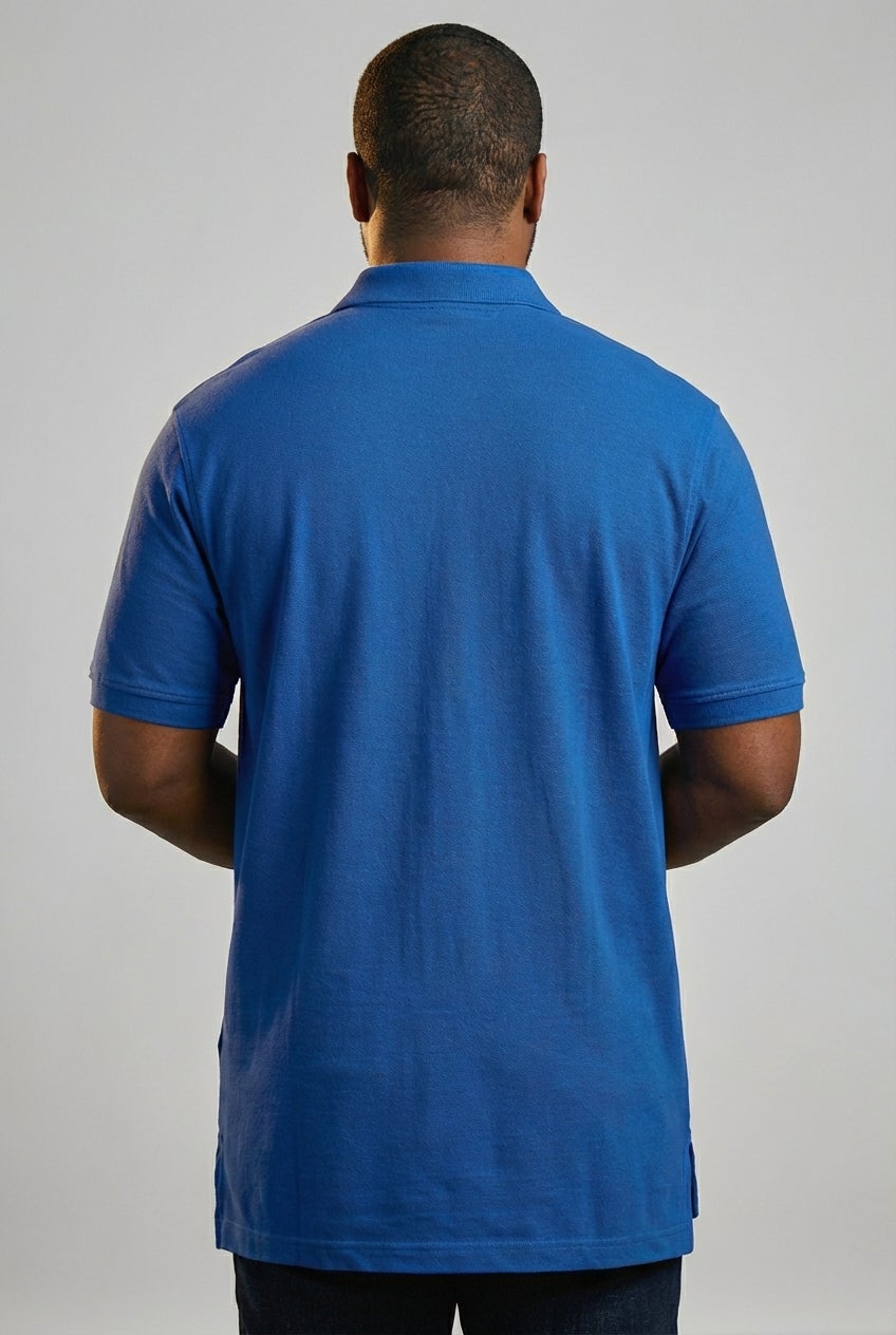 Shrink-Less&trade; Longer-Length Cotton Polo Shirt image number 3