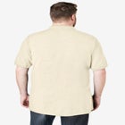 Longer-Length Shrink-Less&trade; Cotton Polo Shirt image number null