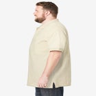 Longer-Length Shrink-Less&trade; Cotton Polo Shirt image number null