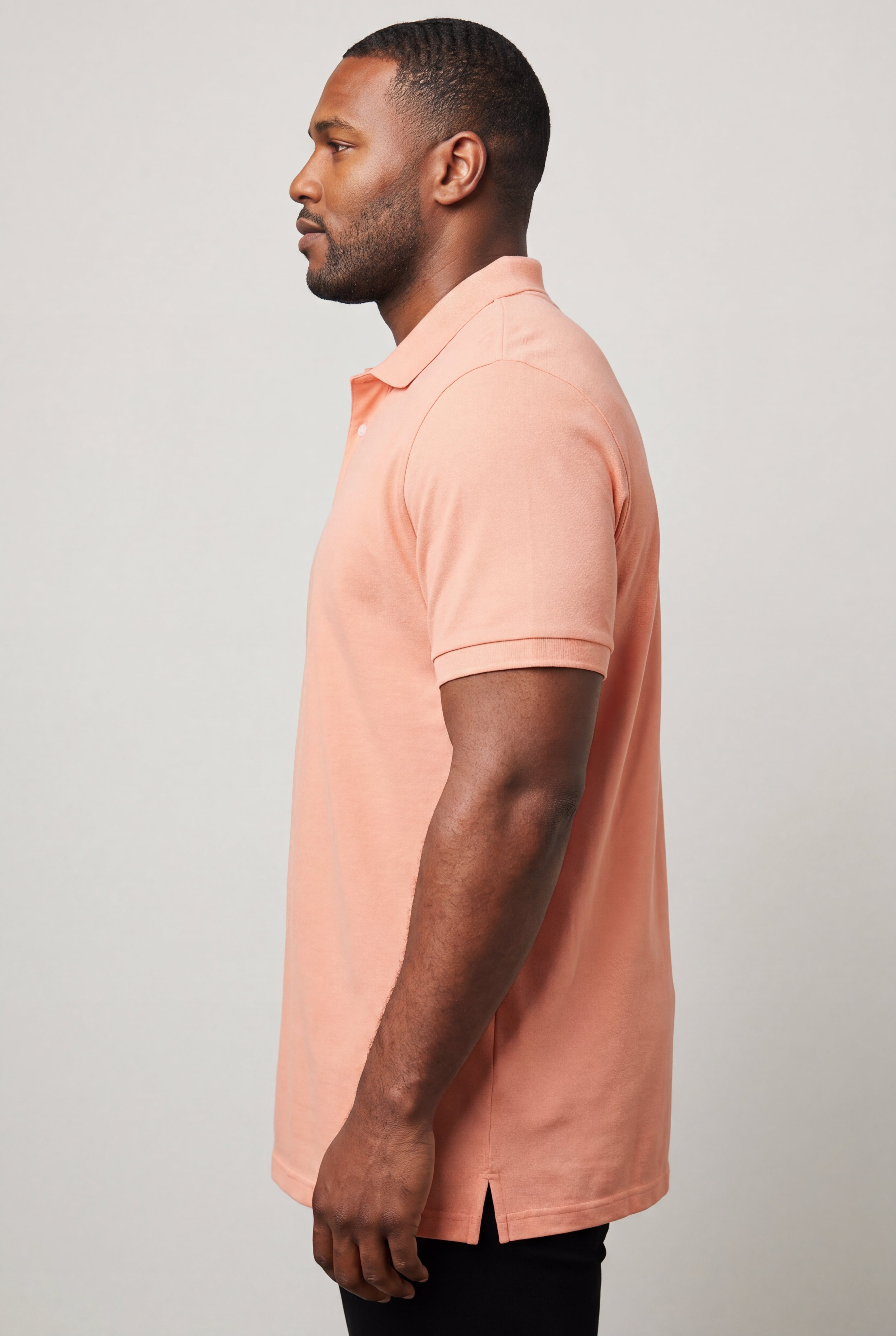 Shrink-Less&trade; Longer-Length Cotton Polo Shirt image number 2