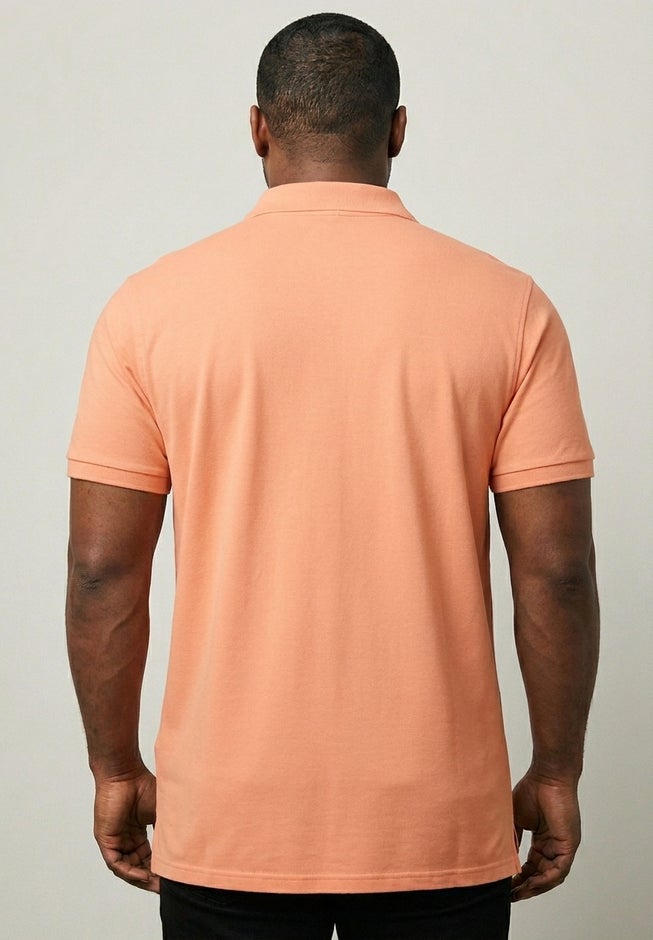 Shrink-Less&trade; Longer-Length Cotton Polo Shirt image number 3