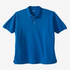 Longer-Length Shrink-Less™ Cotton Polo Shirt image number null