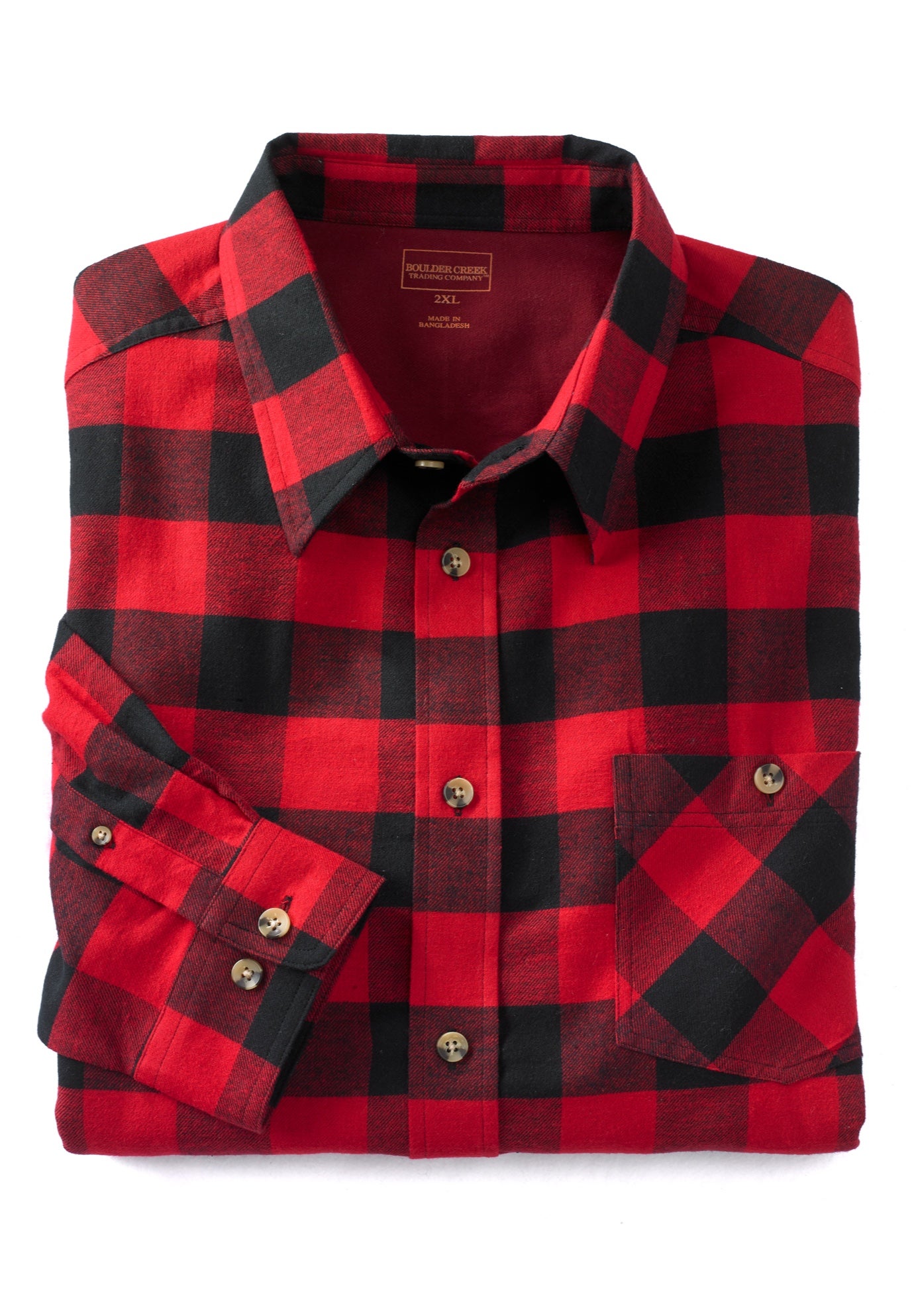 Boulder Creek&trade; Flannel Shirt image number 1