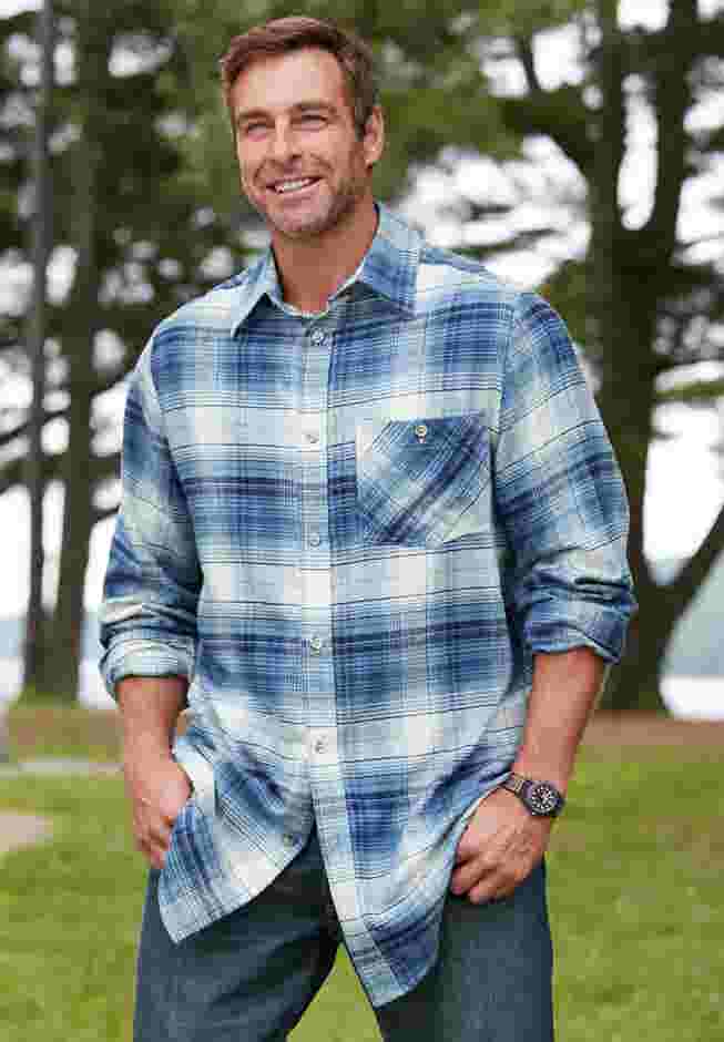Boulder Creek® Flannel Shirt image number 1
