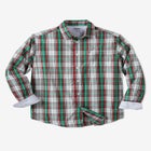 Long Sleeve Wrinkle-Free Plaid Shirt image number 0