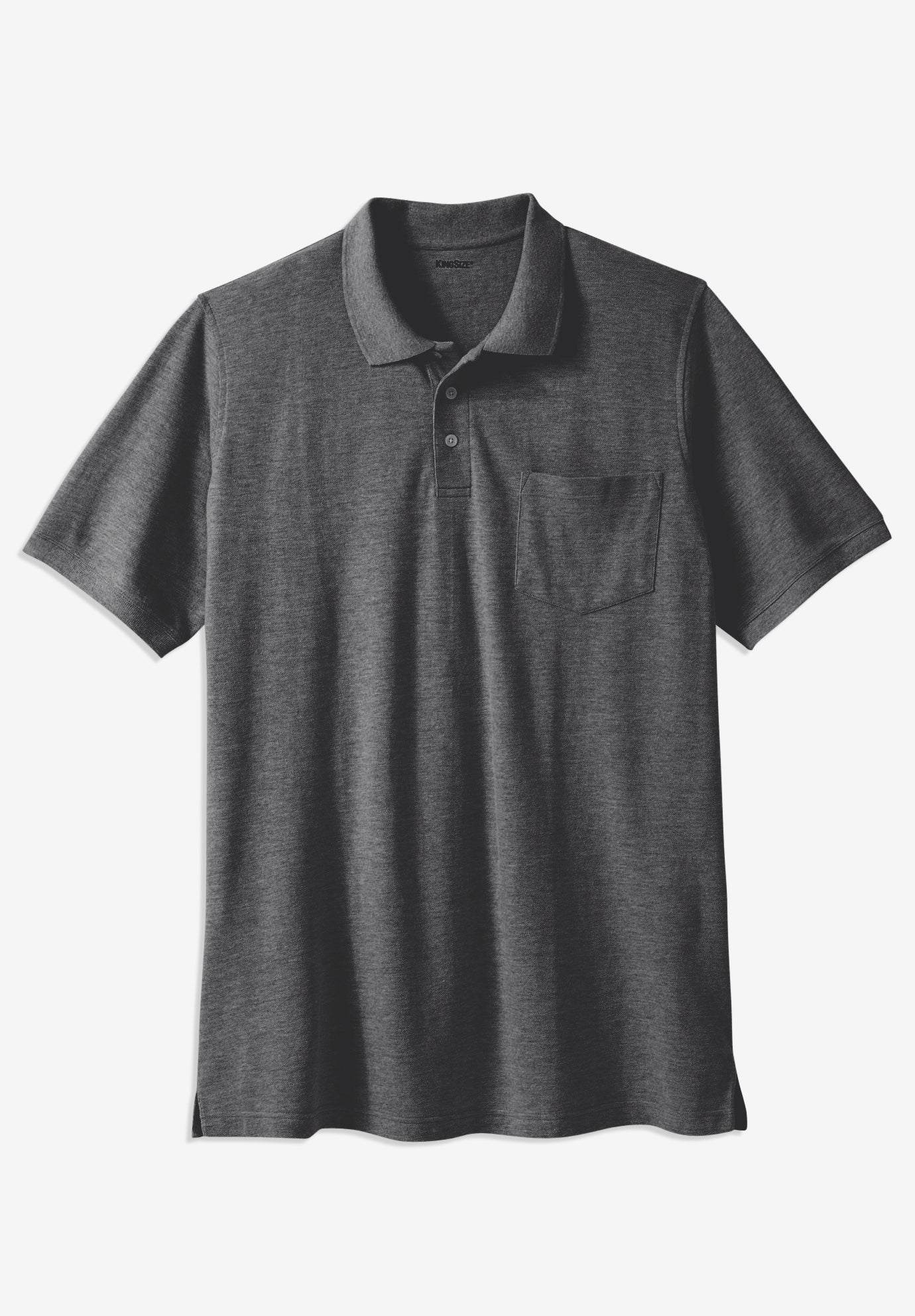 Longer-Length Shrink-Less™ Cotton Polo image number 0